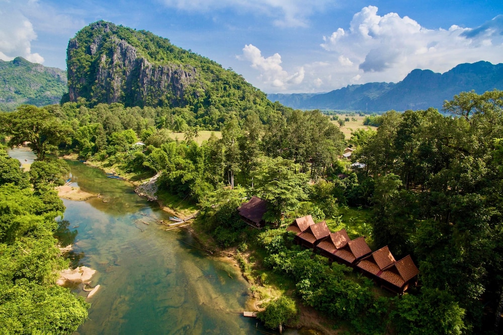 SpringRiver Resort in Thakhek, Laos