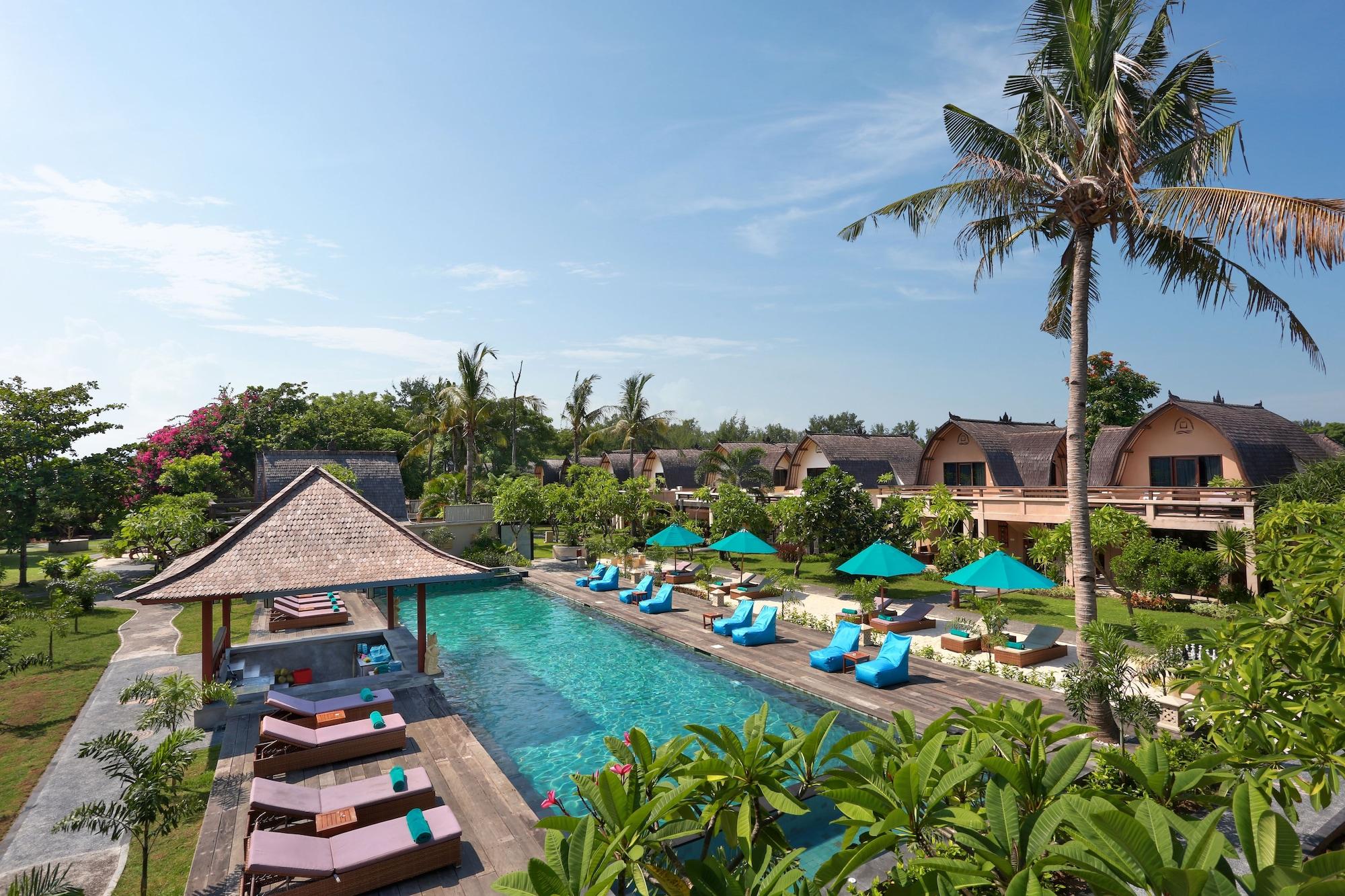 Vila Ombak Hotel in Gili Trawangan, Indonesia