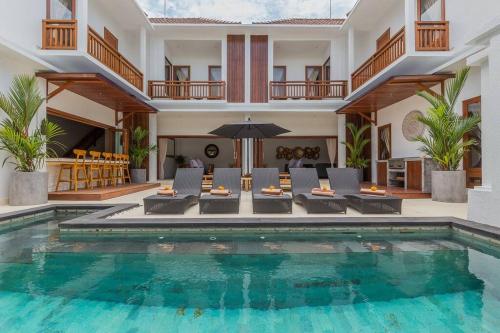 Villa Lima 5 bdrs BBQ Living room with Ac and private pool — 4-Star Luxury Hotel in Seminyak, Indonesia