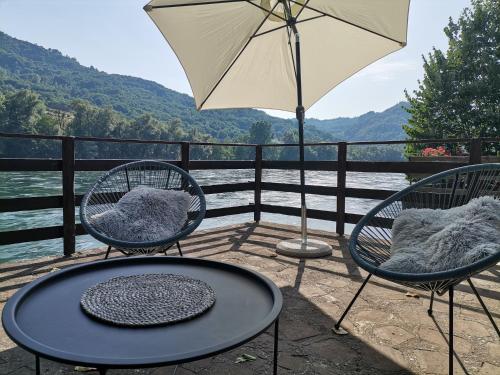 Kutak na Drini in Ljubovija, Serbia