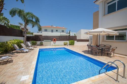 Villa Dafnis Chrysos Modern 3 Bedroom Protaras Villa With Pool
