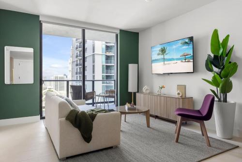3013 Kaseya Center Apt for 4 people with Pool and Gym — 4-Star Luxury Hotel in Miami, United States