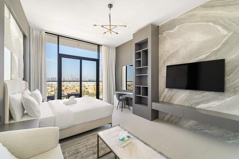 Charming new Studio With Pool and gym in Al Furjan — 4-Star Luxury Hotel in Dubai, United Arab Emirates