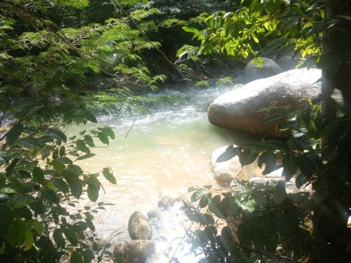Rincón del río in San Carlos, Colombia