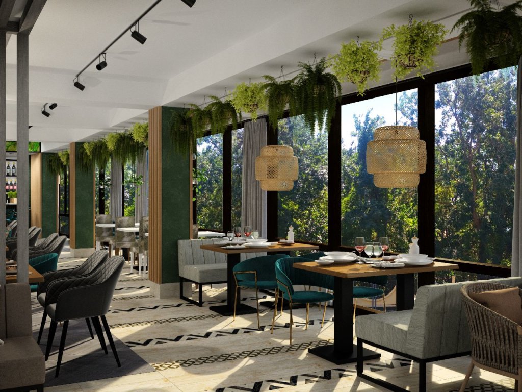 Green Hills Hotel in Novomikhaylovskiy, Russia