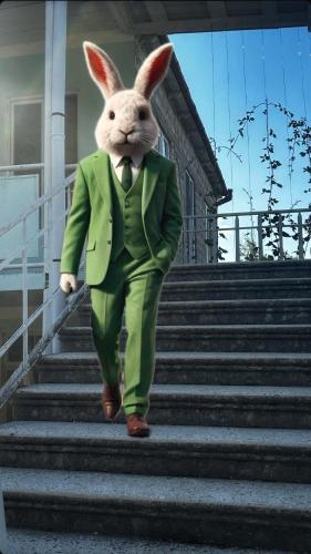 Green bunny ArtHouse