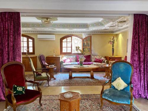Villa floor Espace ouvert — 4-Star Luxury Hotel in Marrakesh, Morocco