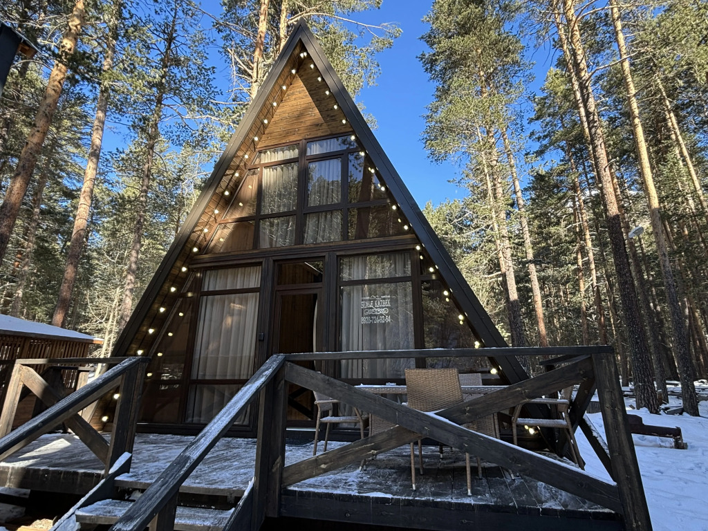 Kazbek Shale in Terskol, Russia