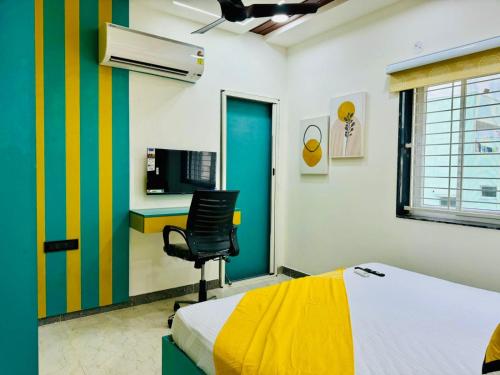 BluO 3BHK Gachibowli Kitchen Lift Parking — 4-Star Luxury Hotel in Hyderabad, India