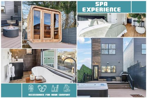 Luxury Spa Retreat Sauna Hot Tub & Fire Pit — 4-Star Luxury Hotel in Nashville, United States