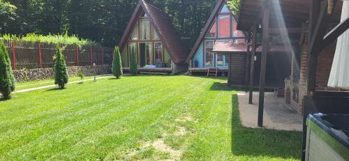 Cabana Vânătorilor A Frame Green — hotel in Valiug