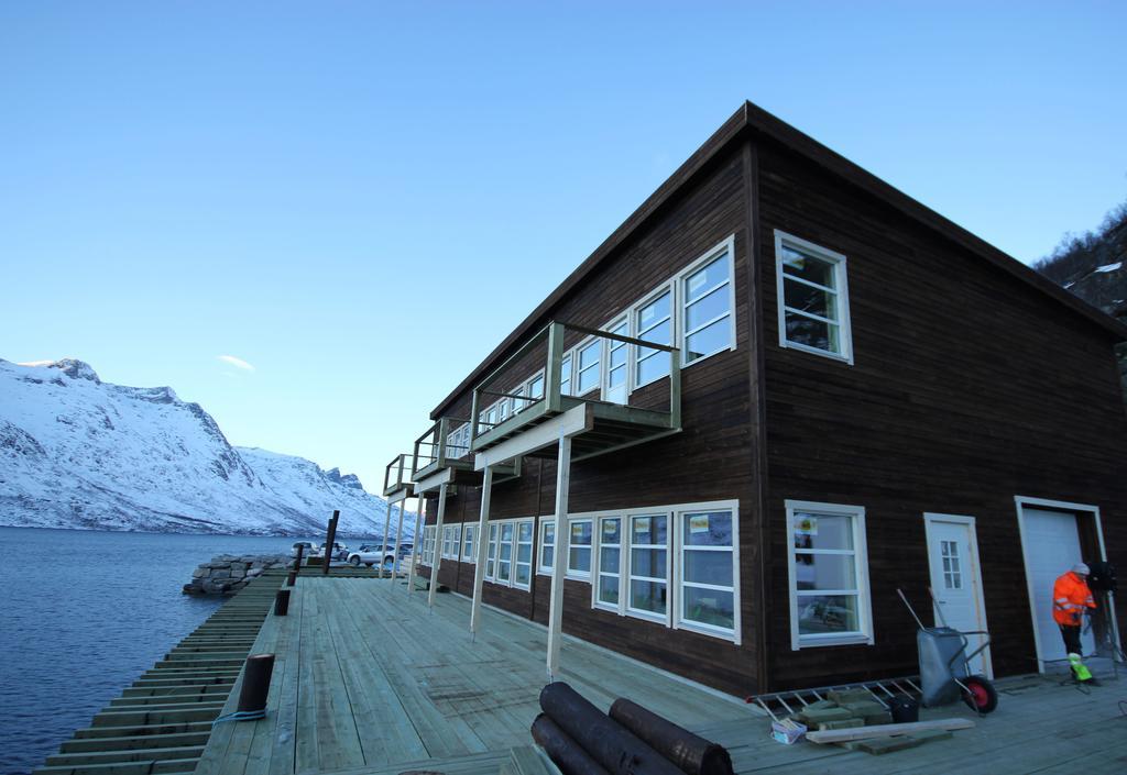 Ersfjordbotn Brygge in Tromso, Norway