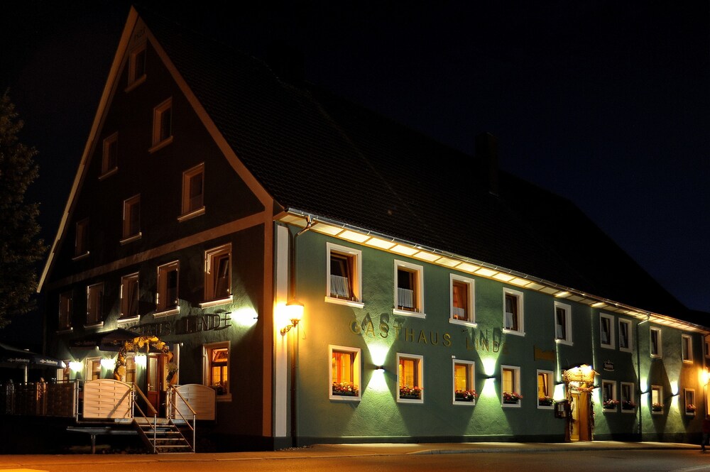 Hotel Front - Evening/Night