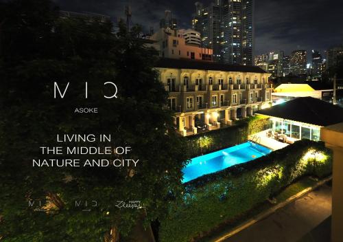 MIQ Asoke808 Villa Asoke BTS garden pool 16 Pax