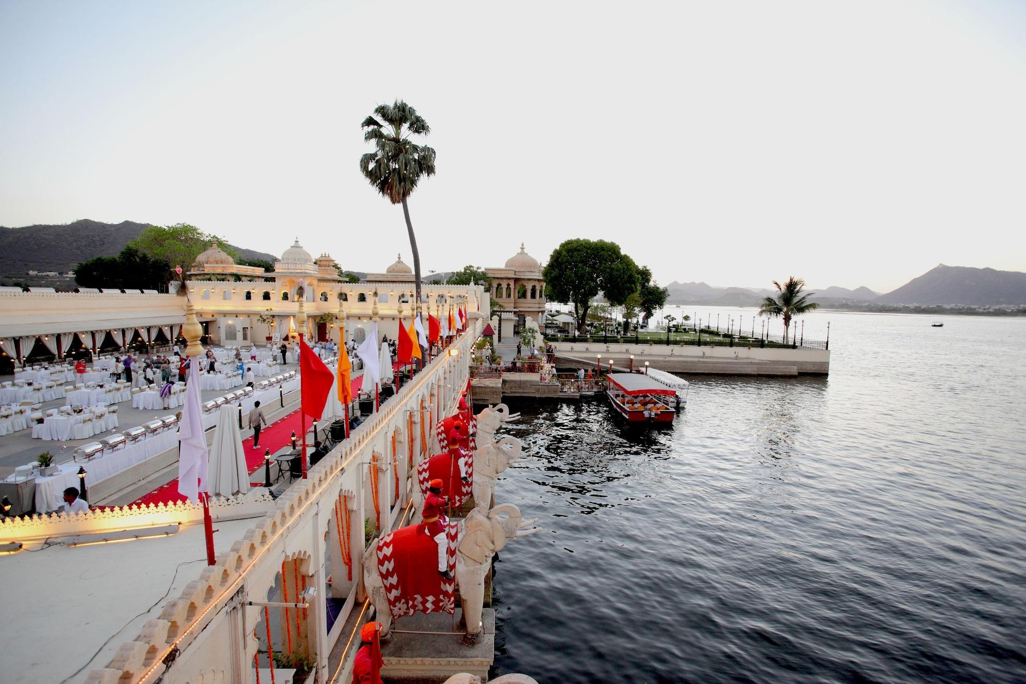Jagmandir Island Palace in Udaipur, India