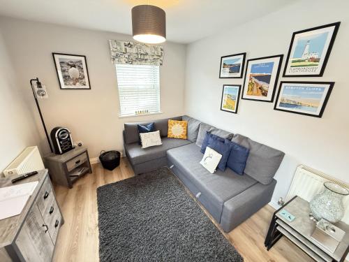 The Puffin Pad Part of the The Bay Filey Holiday Village with pool gym and direct beach access pub restaurant tennis and meadows walks