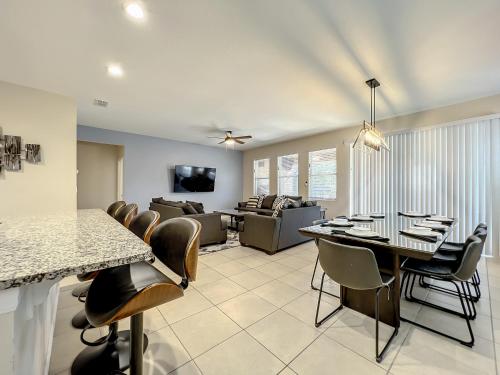 Solterra Resort Davenport FL Clubhouse Area 7 Bedroom 6 Bath Home with Private Pool Spa Lazy River 20 min from Disney - photo 57
