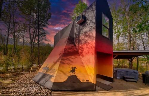 Teepee At Paradise Point With A Hot Tub Fire Pit Grill — Bryant