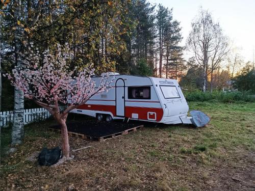 Santa’s Winter Caravan Kabe Royal in Rovaniemi, Finland