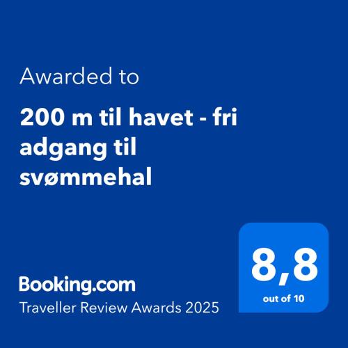 200 M Til Havet Fri Adgang Til Svømmehal in Thyboron, Denmark