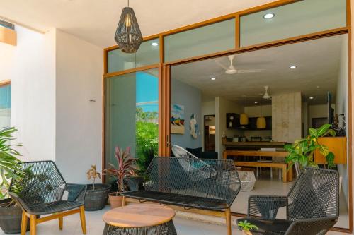 Hermoso Departamento En La Playa 21803918 — Chicxulub Puerto