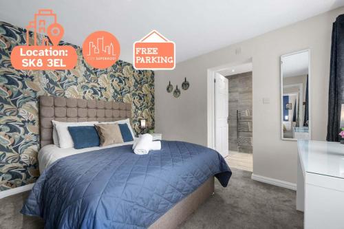 Lovely Greater MCR Family Home by City SuperHost — 4-Star Luxury Hotel in Cheadle, United Kingdom