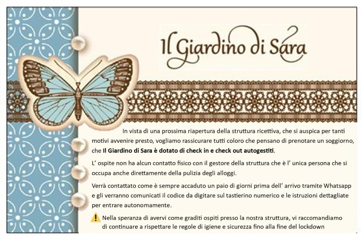 Il Giardino di Sara in Salo, Italy