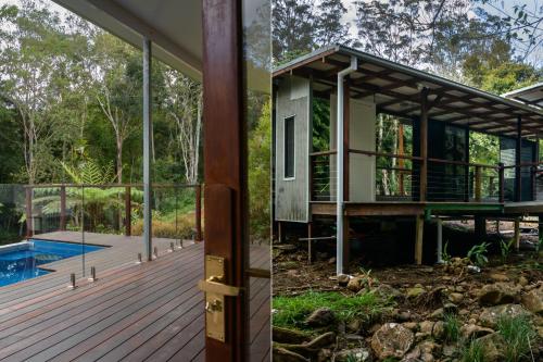 Snows Screek Retreat The Pool & Creek Houses - carbon neutral hotel in Unknown City