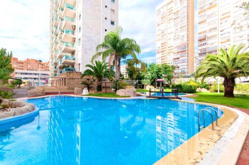 Welcoming apartment in La Vila Joiosa 65 m with sea view — 4-Star Luxury Hotel in Villajoyosa, Spain