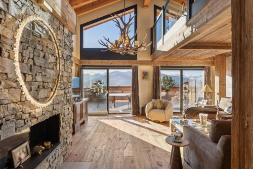 Vista Alpina by Mrs Miggins in Montana, Switzerland