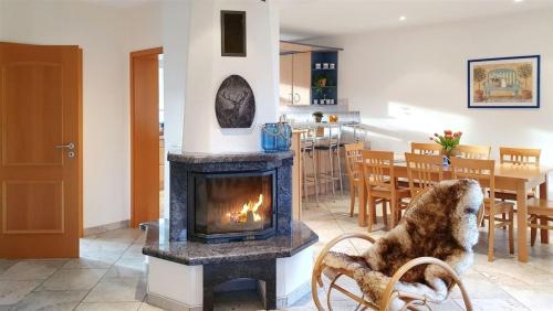 Strelitzie in Mirow, Germany