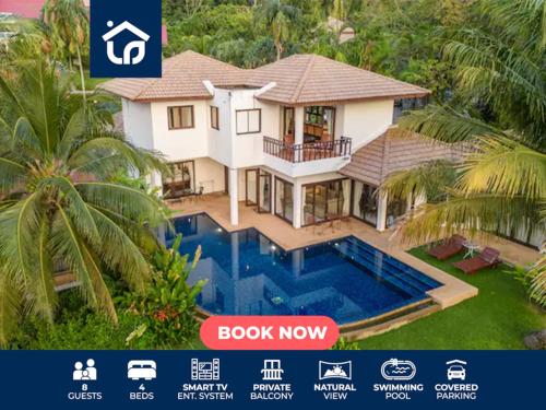 Surin 4 Bed Luxury Retreat with Private Pool V131 in Thalang, Thailand