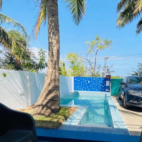 Ross island in Marakkanam, India