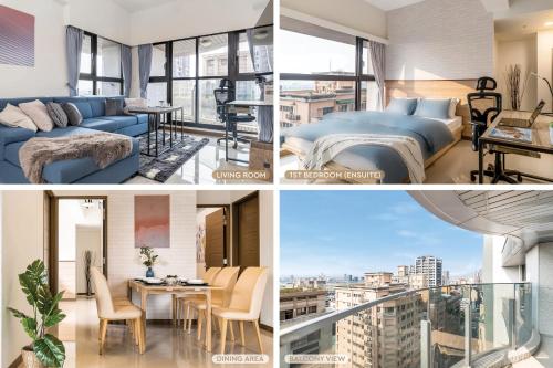 High Floor New Bldg 4B2bldk Ximending Stunning Views 高層新樓 4房2衛 西門町 美景 — 4-Star Luxury Hotel in Taipei, Republic of China Taiwan