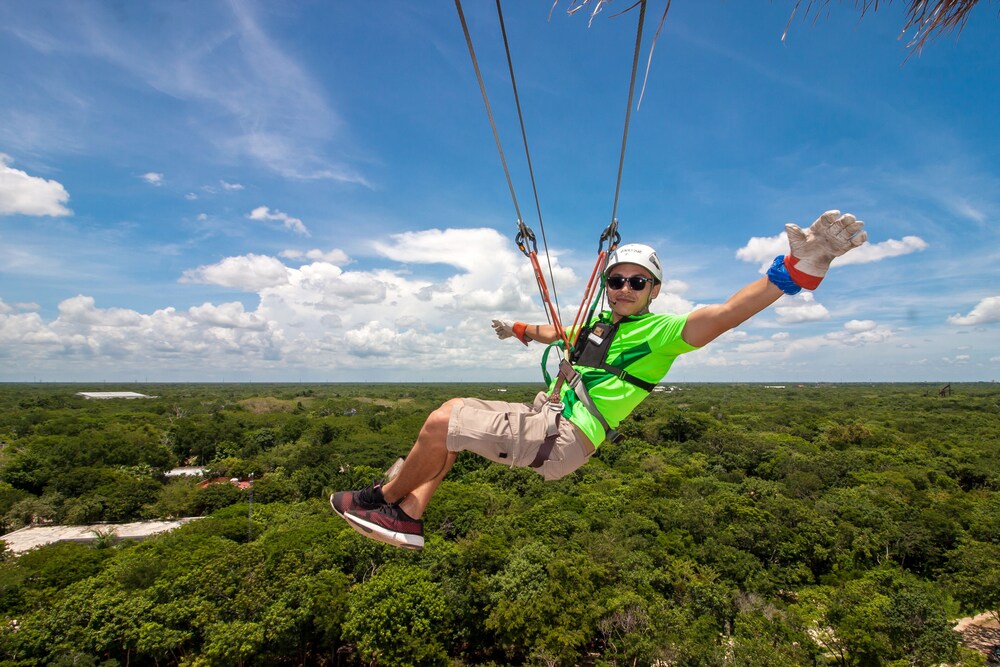 Ziplining