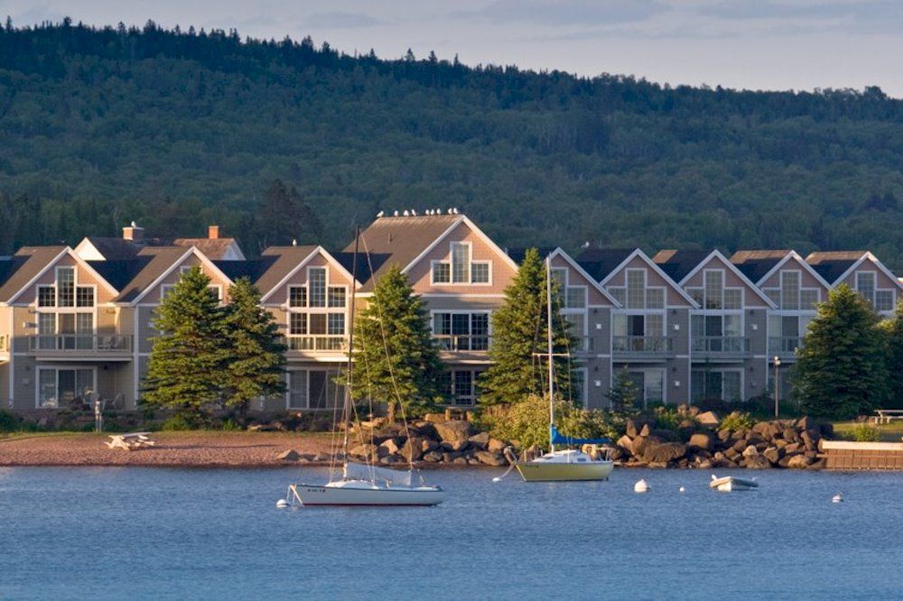Cobblestone Cove in Grand Marais, United States