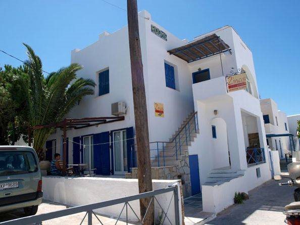 Zinas Pansion in Ios, Greece