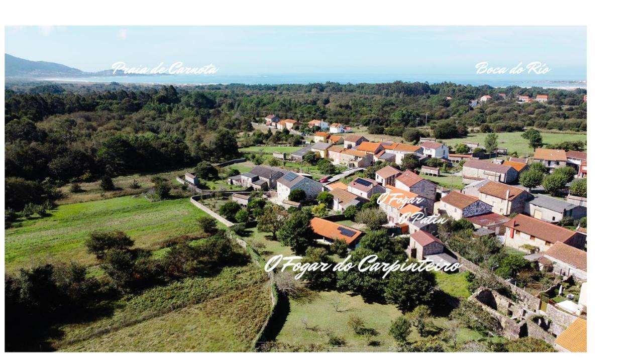 O Fogar do Carpinteiro - carbon neutral hotel in Carnota