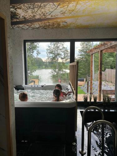 Dom nad jeziorem Mazury Pod Napięciem 2 in Mragowo, Poland