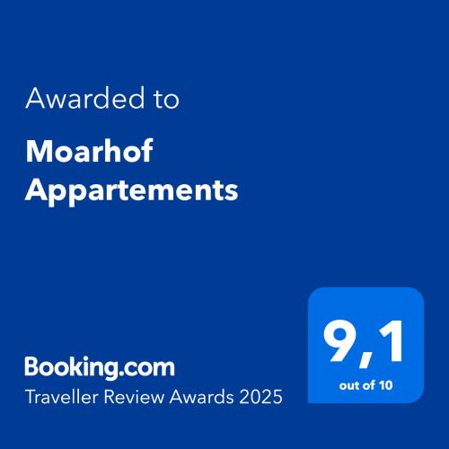 Moarhof Appartements — Niederau