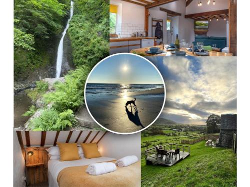 Barn Retreat with Valley Views & Onsite Dog Field in Bangor, United Kingdom