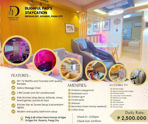 Dlighful Pad's MassageChair FreeParking Bar Park Garden — 4-Star Luxury Hotel in Manila, Philippines