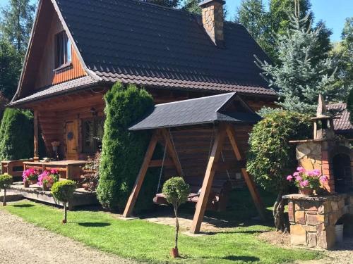 Domek Nad Rozlewiskiem z kominkiem in Baligrod, Poland