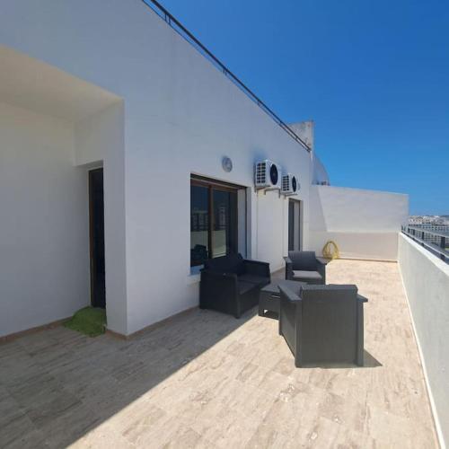 Rooftop Vue mer Plage TGV — 4-Star Luxury Hotel in Tangier, Morocco