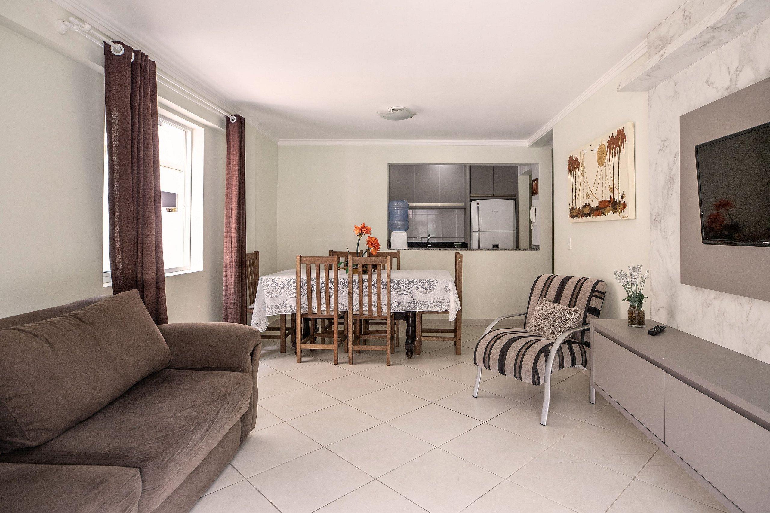 Amplo apto c 3 quartos in Porto Belo, Brasil