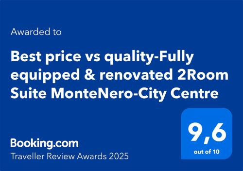 Best price vs quality Fully equipped & renovated 1BR Suite MonteNero City Centre — 4-Star Luxury Hotel in Olbia, Italy