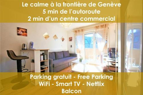 Embnb Studio Near Geneva S204 4 - carbon neutral hotel in Etrembieres