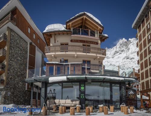 Hotel Lyskamm in Valtournenche, Italy