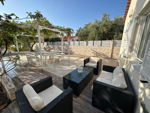 Ocean Waves Alykes Beach in Drosia, Greece