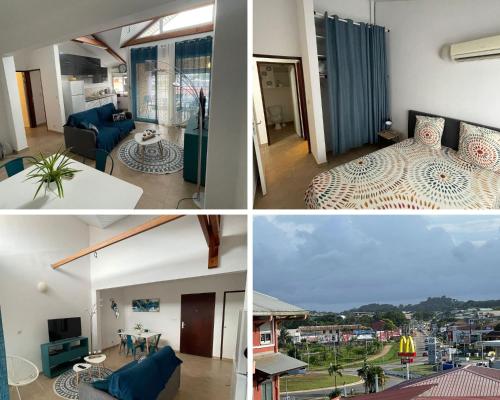 NANA COCOONING C42 Vue Panoramique Appartement Cosy et Lumineux Cuisine équipée CLIM Terrasse — 4-Star Luxury Hotel in Cayenne, French Guiana